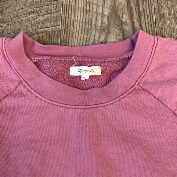 Madewell 3/4 sleeve sweatshirt tee - Picture 2 of 3